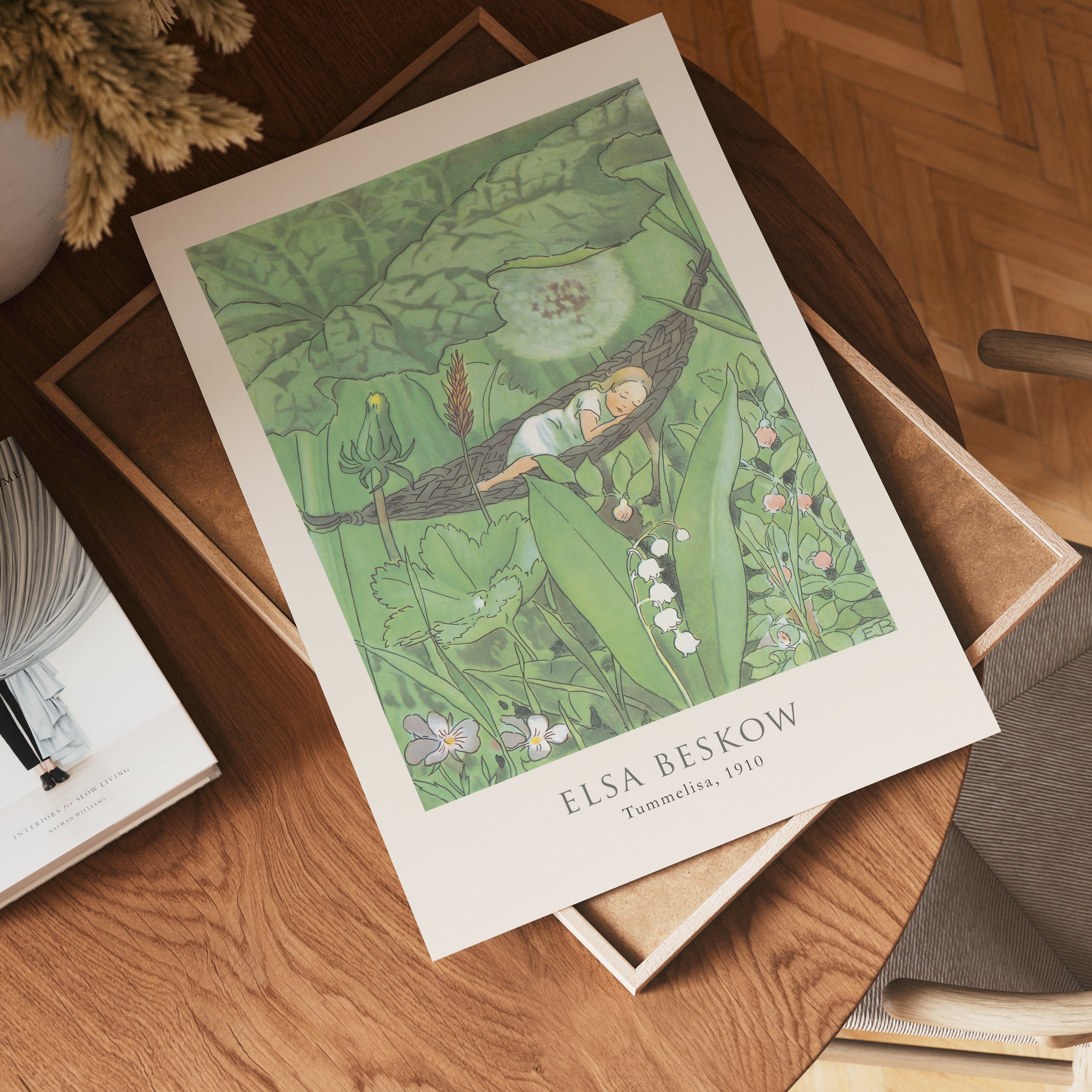 Elsa Beskow Tummelisa 1910 Poster – poster väggdekoration