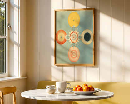 Hilma af Klint The Four Worlds Poster