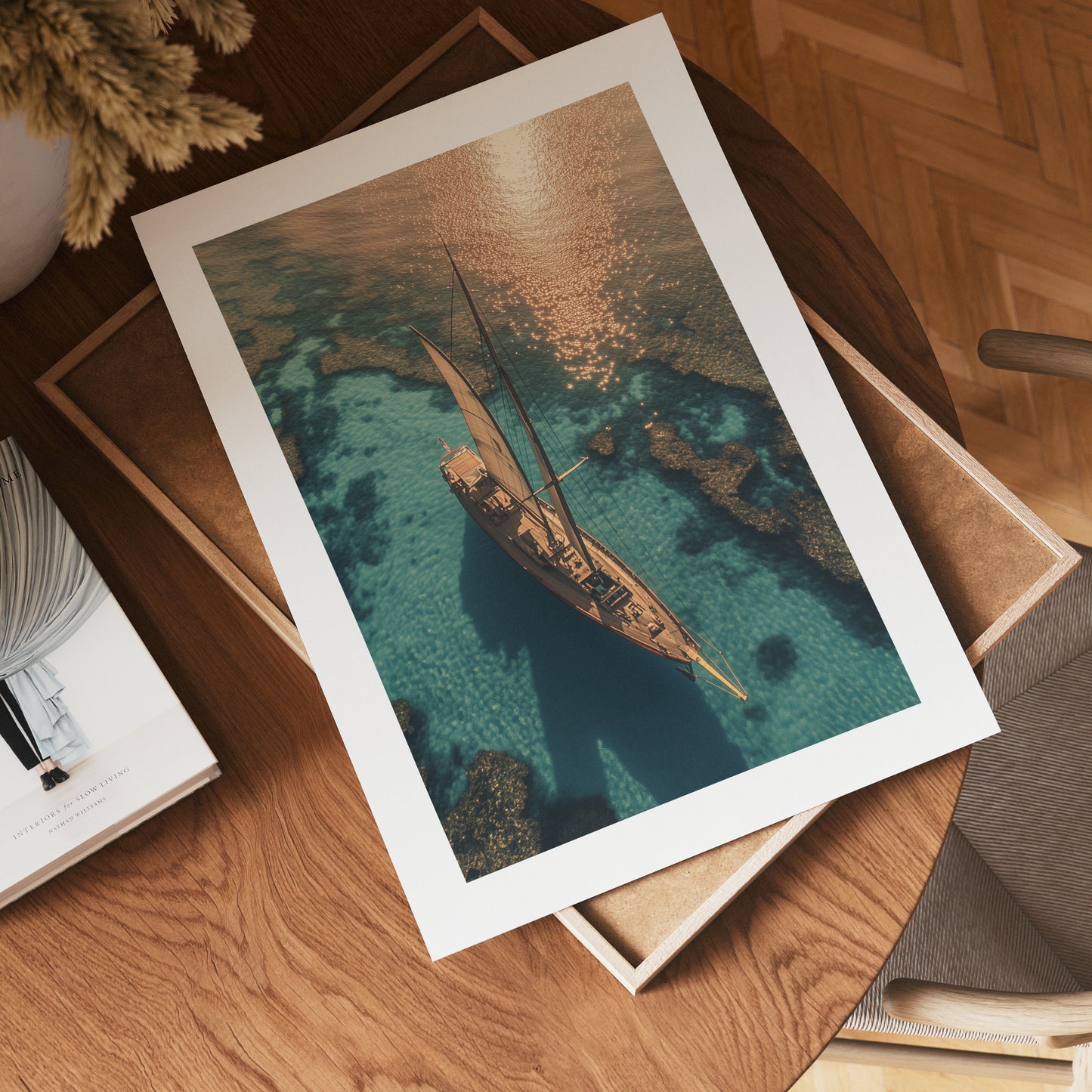 Turquoise Sea Poster