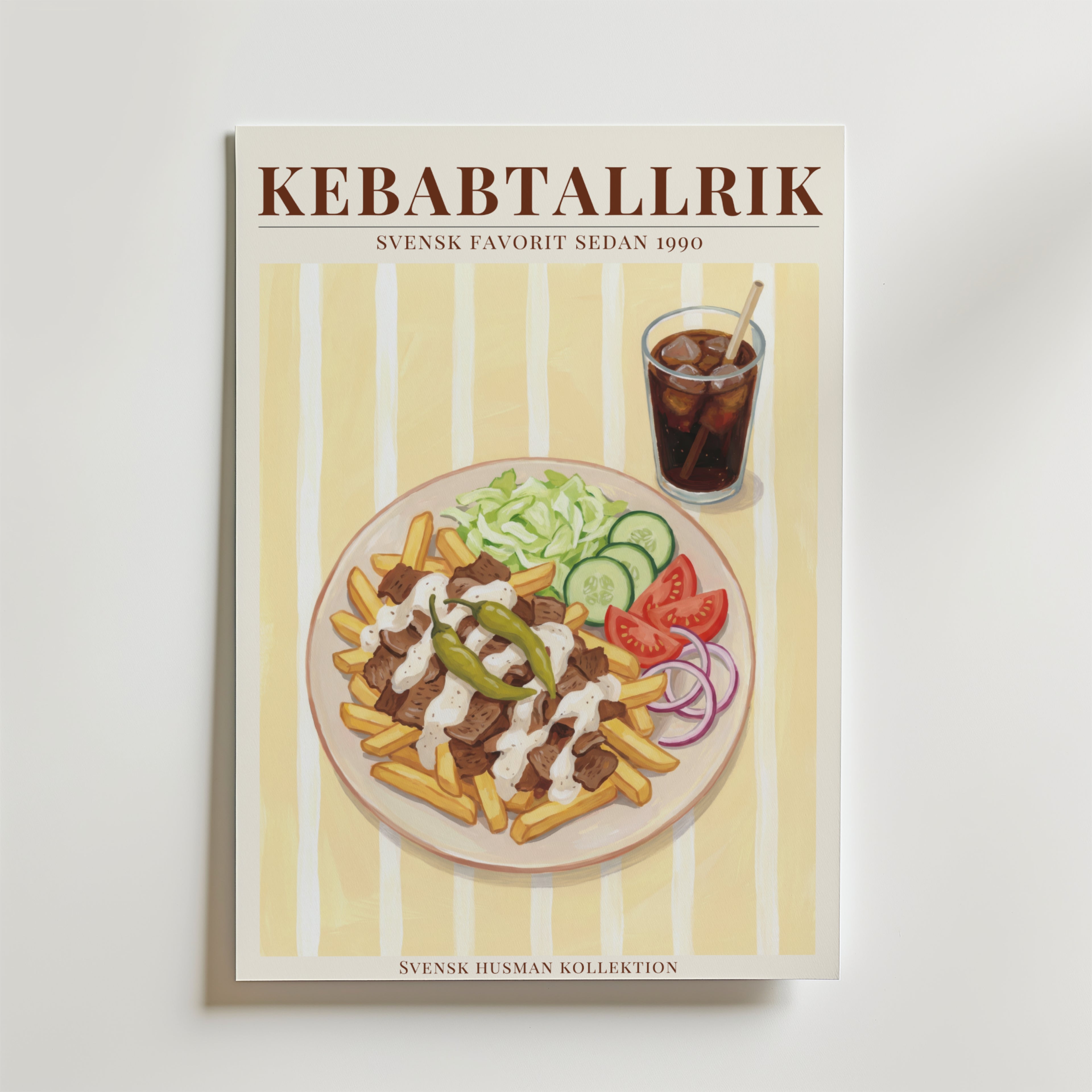 Bundle 4-pack Svenska Smaker Collection – bundle posters inredning – köp online hos Bozetto