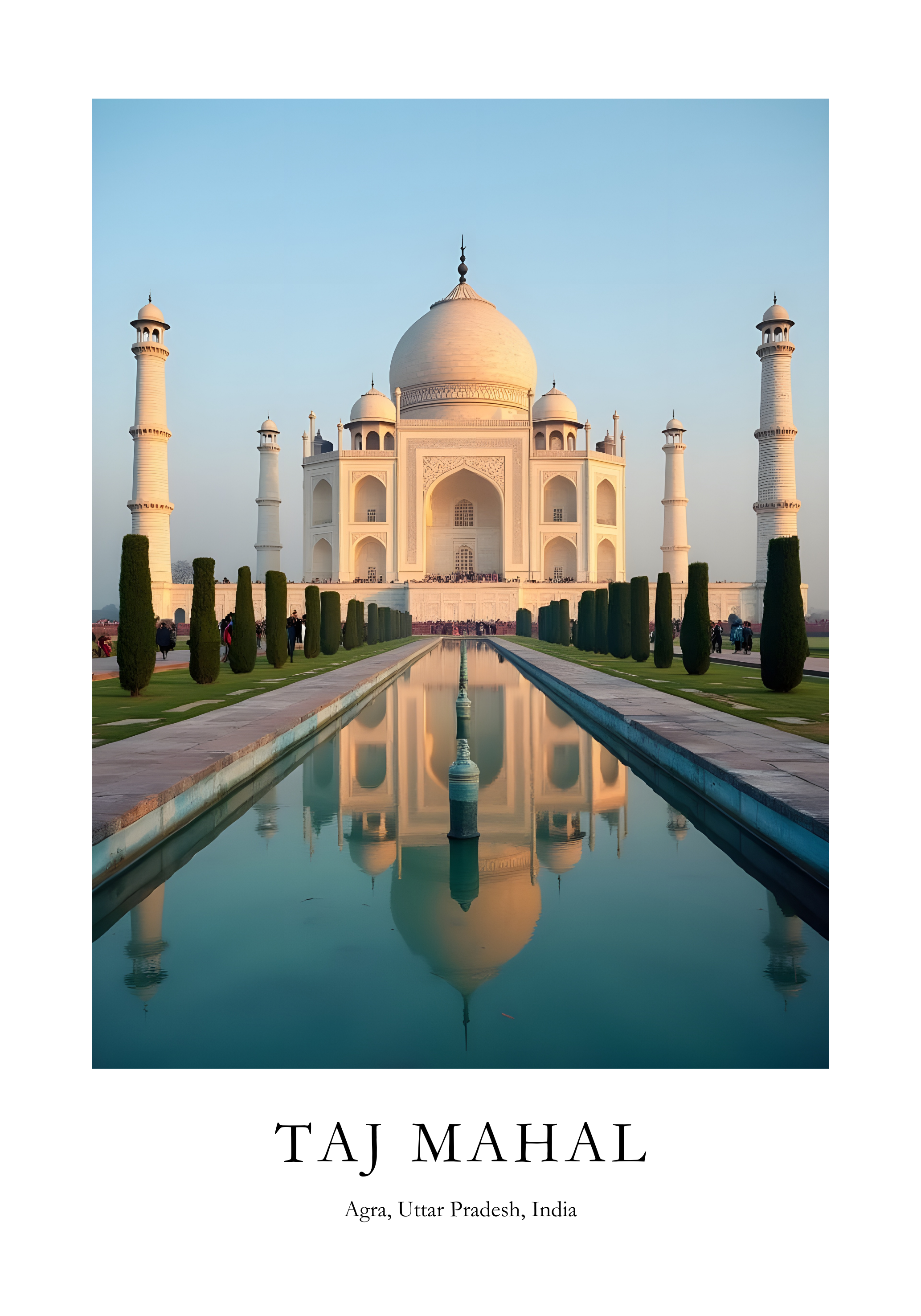 Taj Mahal Poster