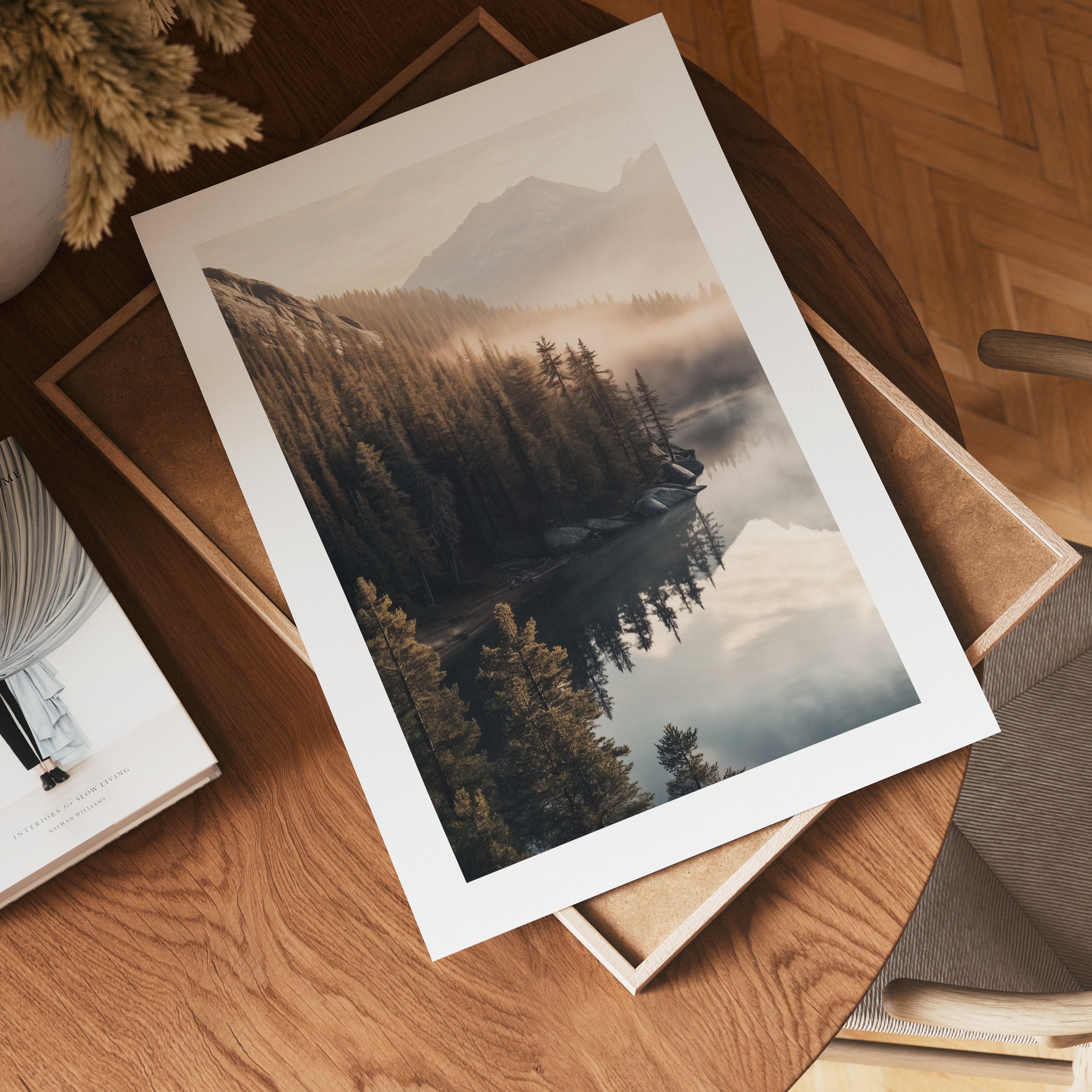 Between the Misty Peaks Poster