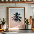 Sunset Palm Dream Poster