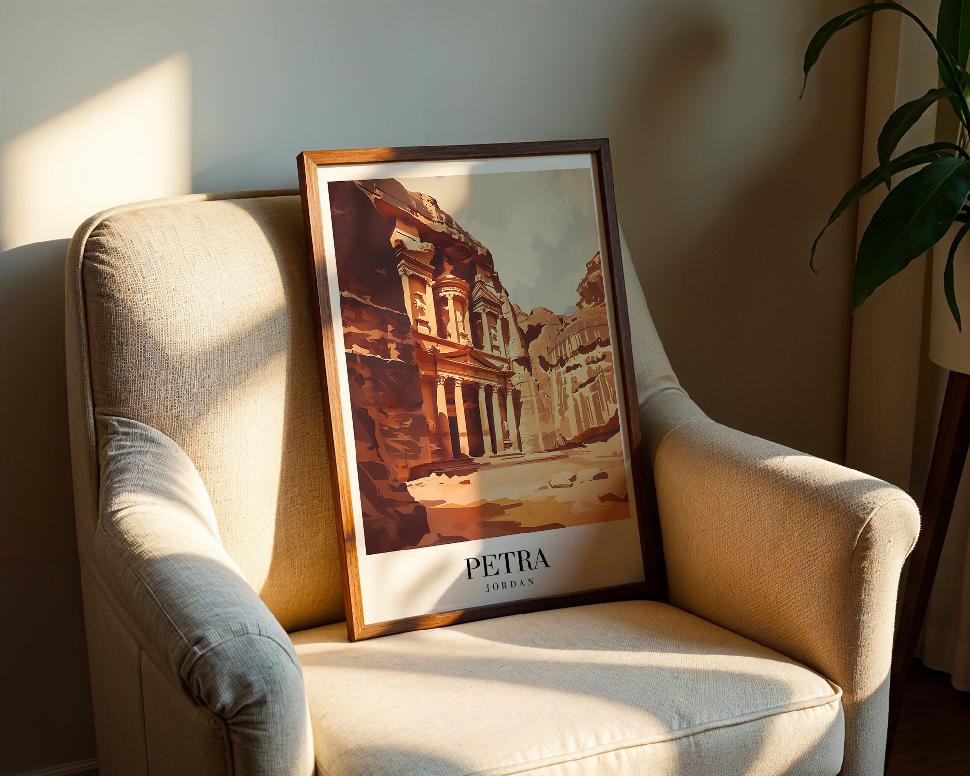 The Petra In Jordan Poster