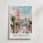 San Francisco Golden Gate Vista Poster