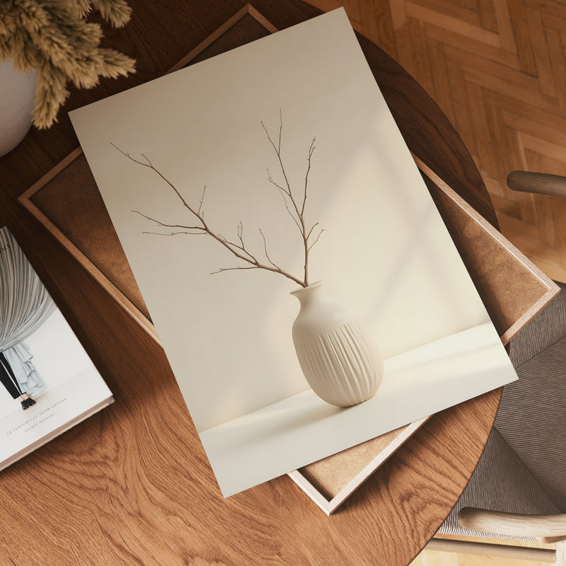 Minimalist Ceramic Vase Poster
