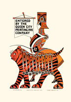 Entered By The Queen Poster