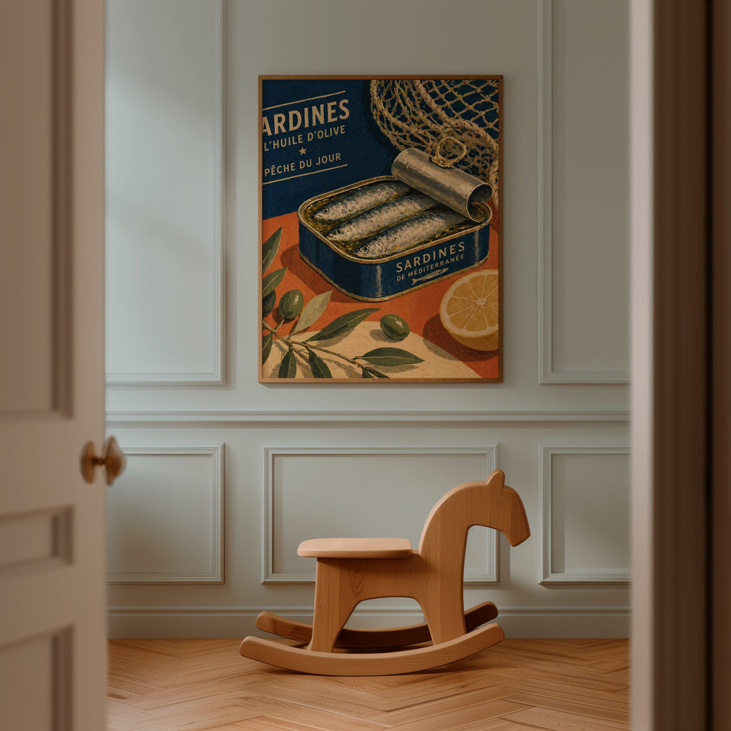 Sardines du Jour Poster