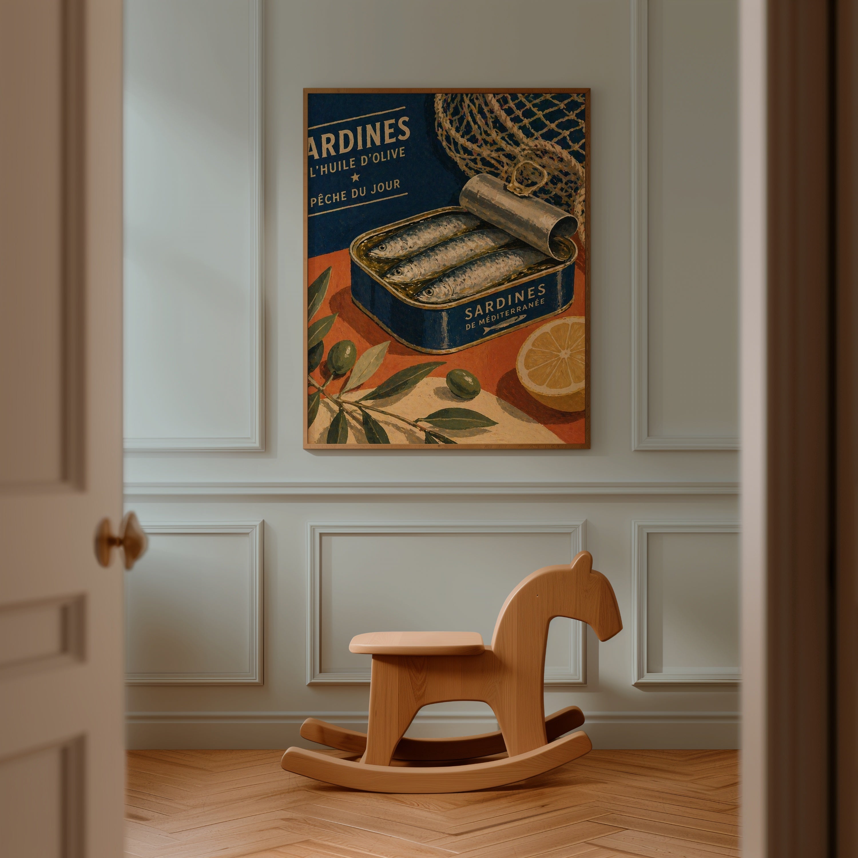 Sardines du Jour Poster