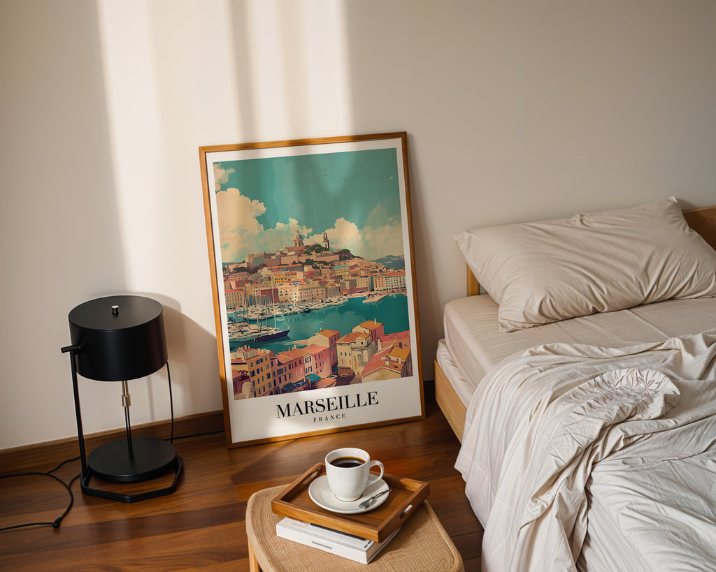 Colors Of Marseille Poster