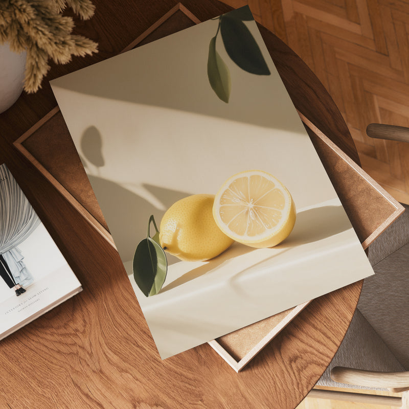 Golden Simplicity Poster