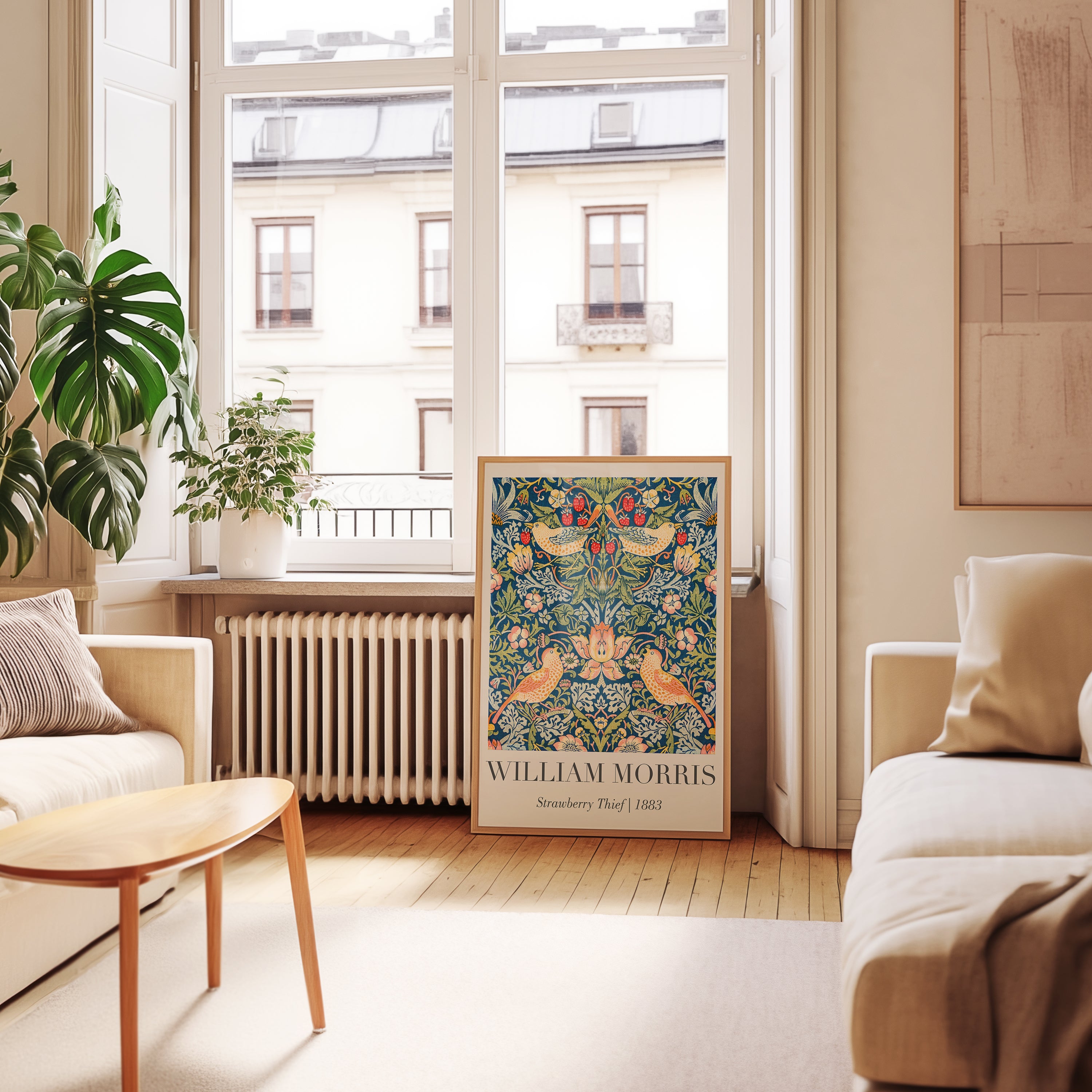 William Morris Strawberry Thief 1883 Poster