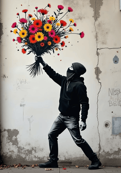 Flower Molotov Poster