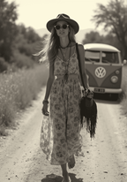 Old School Roadtrip Poster