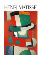 L’Homme au Chapeau Matisse Poster