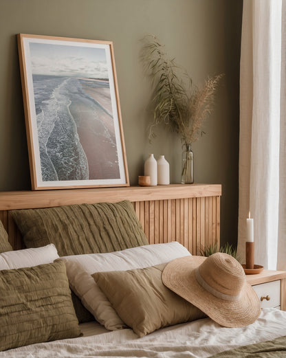 Coastal Horizon Calm Poster