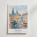 Prague Old Town View Poster
