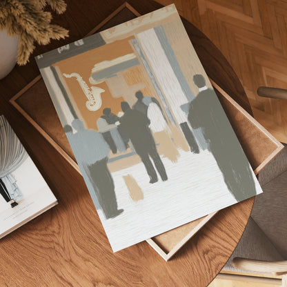 Saxophone Nights Poster