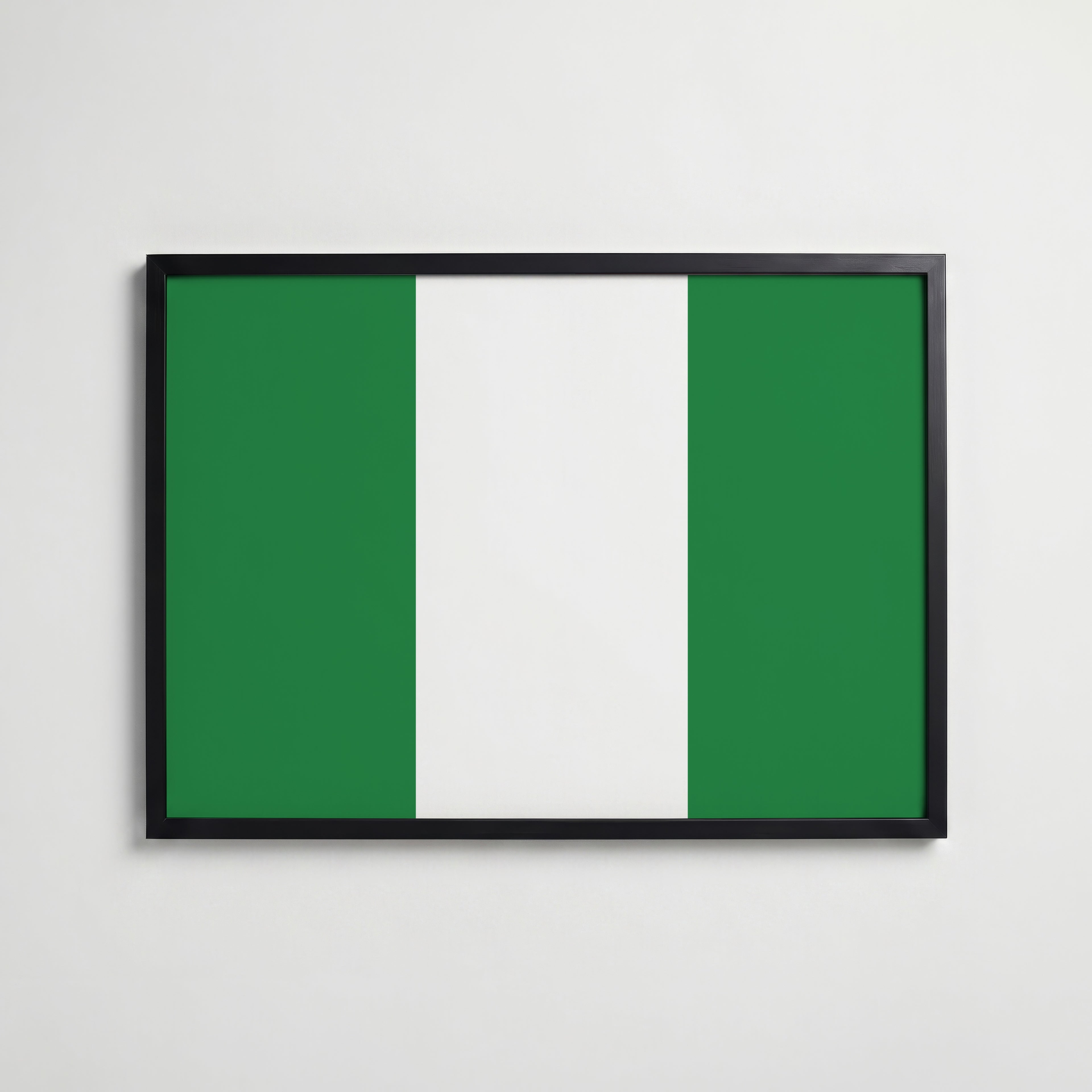 Nigeria National Flag Poster affisch – köp poster online – Bozetto väggdekoration