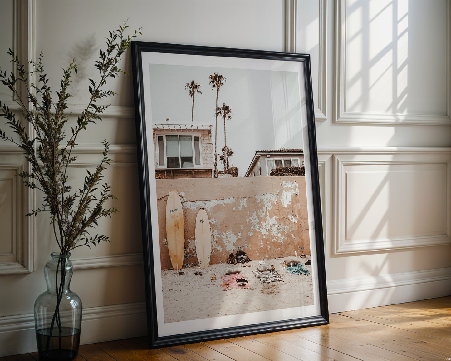 Coastal Surf Retreat Poster