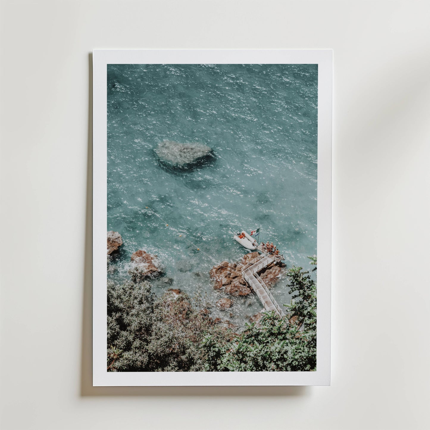 Coastal Dock Escape Poster