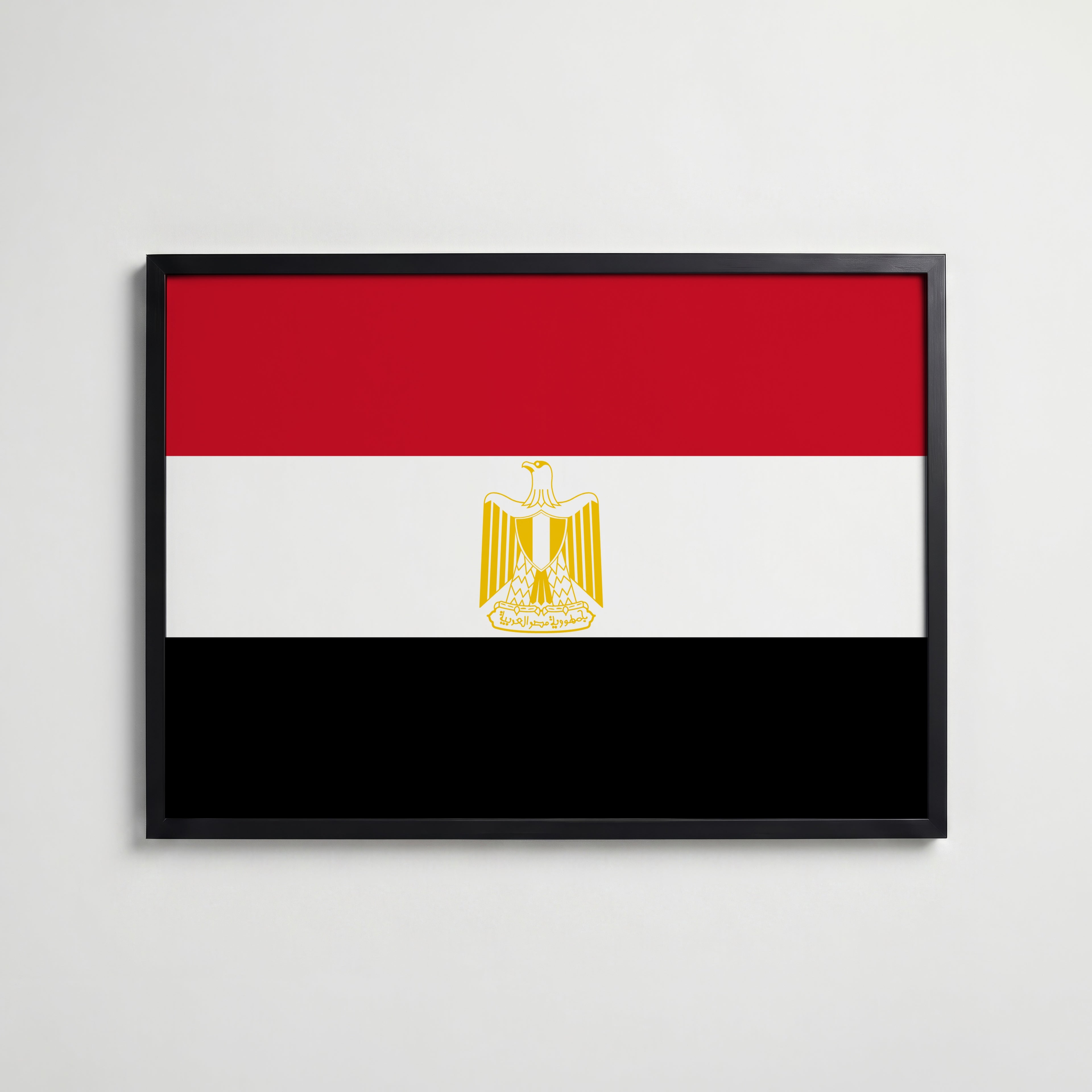 Egypt National Flag Poster affisch – köp poster online – Bozetto väggdekoration