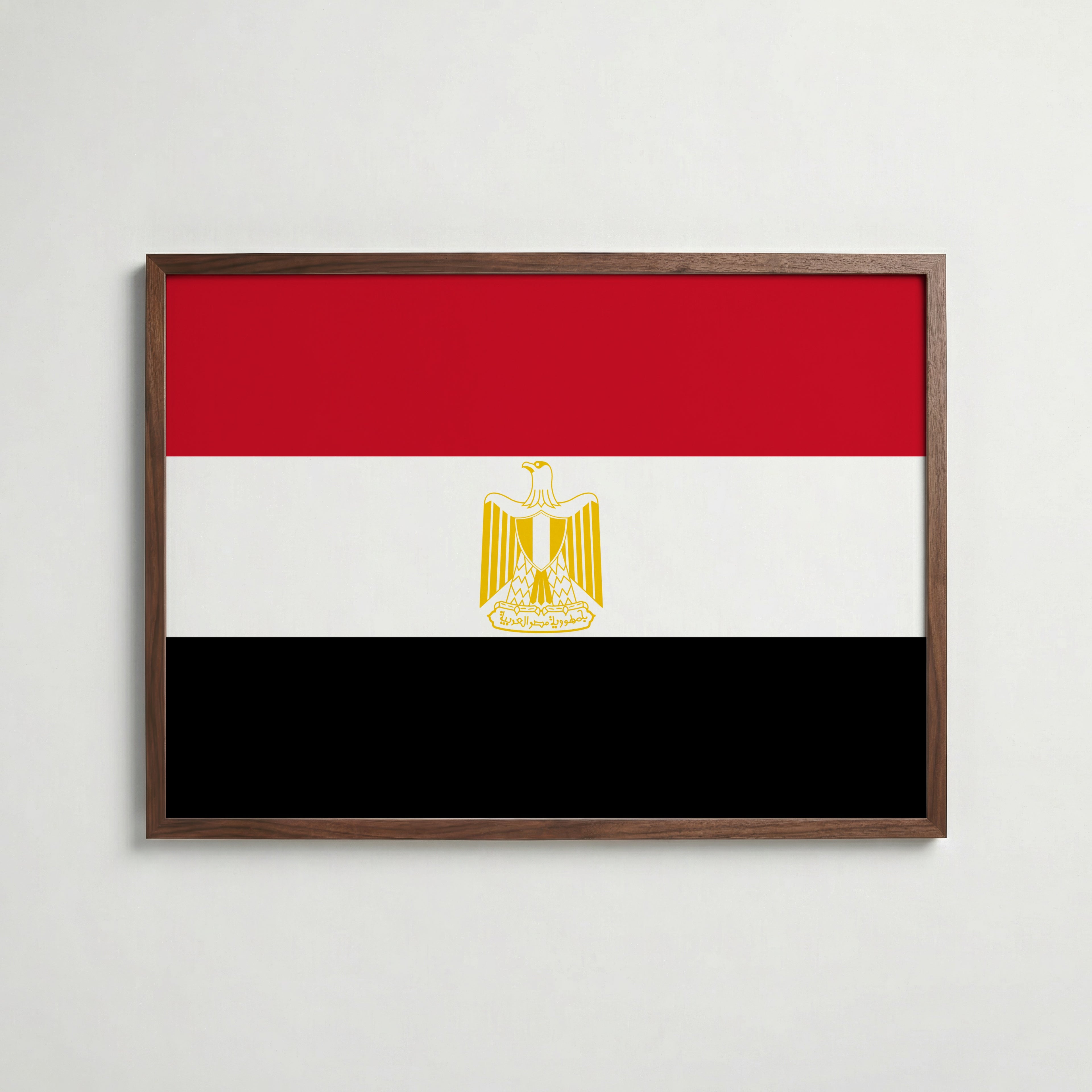 Egypt National Flag Poster poster – väggdekoration för hemmet – köp hos Bozetto