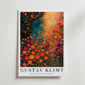 Gustav Klimt Radiant Wildflower affisch på neutral bakgrund – poster från Bozetto