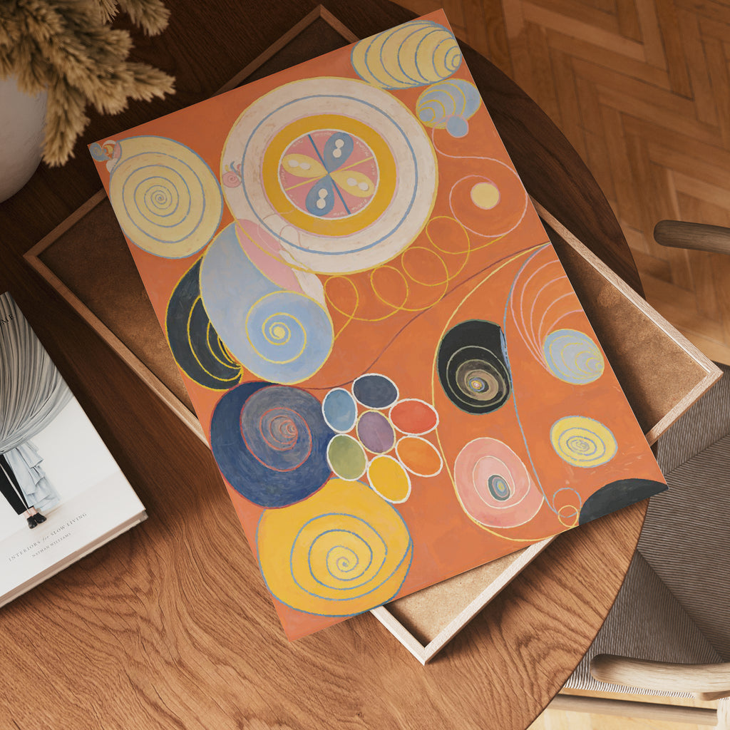 Hilma af Klint Spirals of Creation Poster