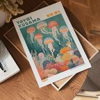 Yayoi Kusama Floating Jellyfish Reverie Poster
