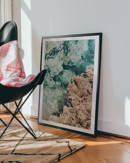 Crystal Reef Water Poster