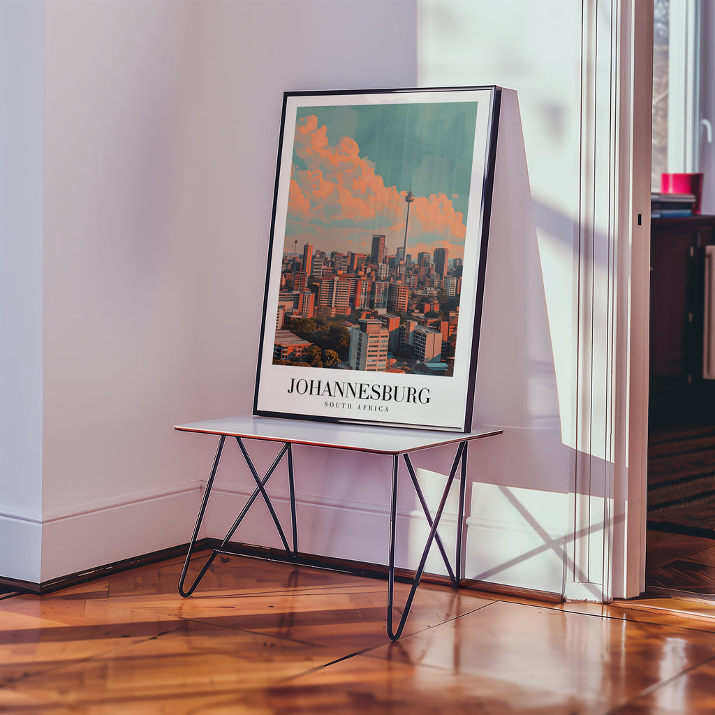 Johannesburg In The Sun Poster