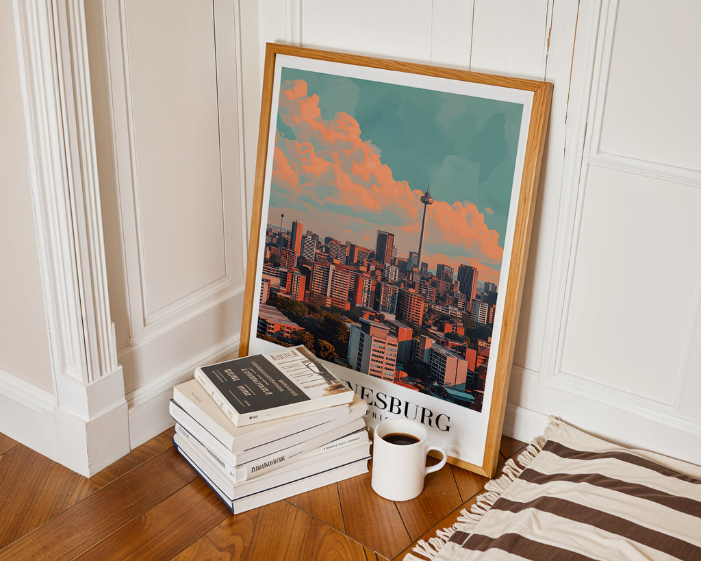 Johannesburg In The Sun Poster