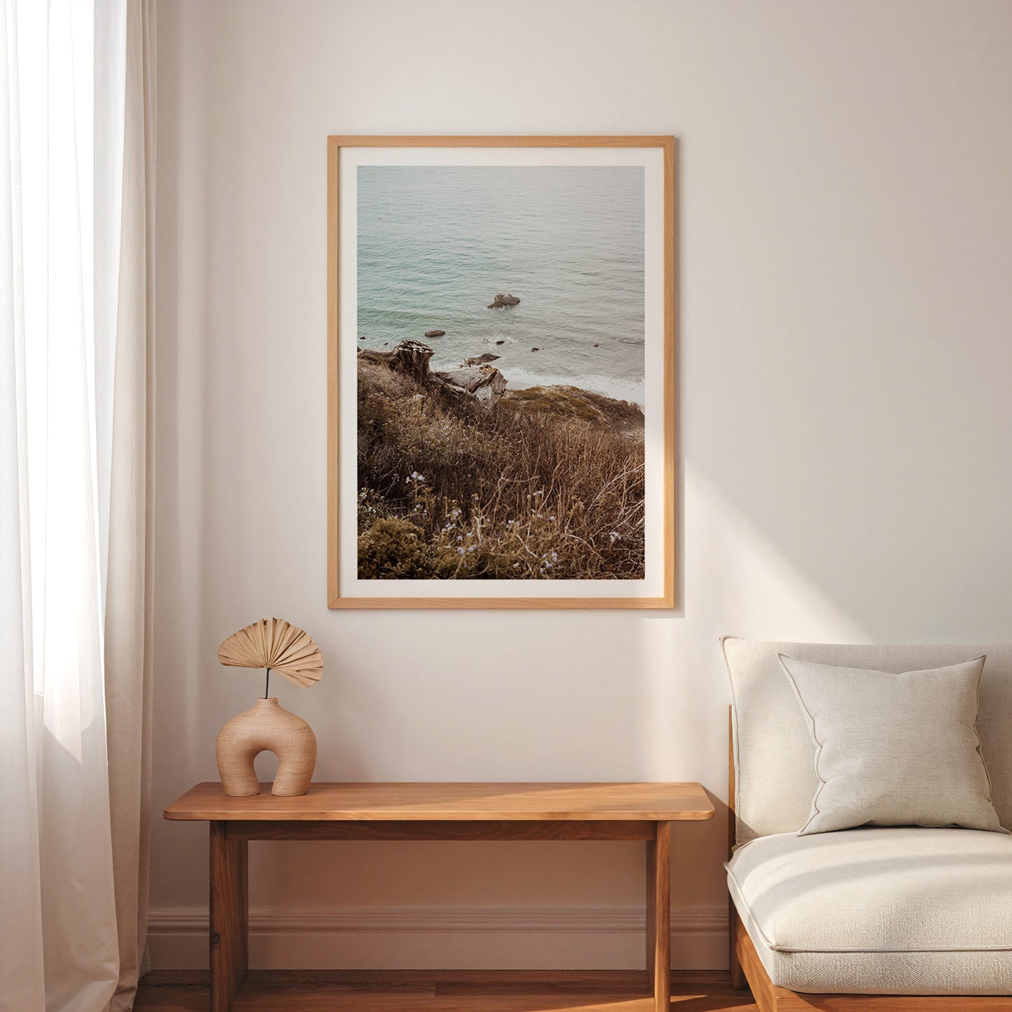 Wild Coastline Vista Poster