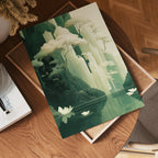 Serenity of the Forgotten Peaks Poster