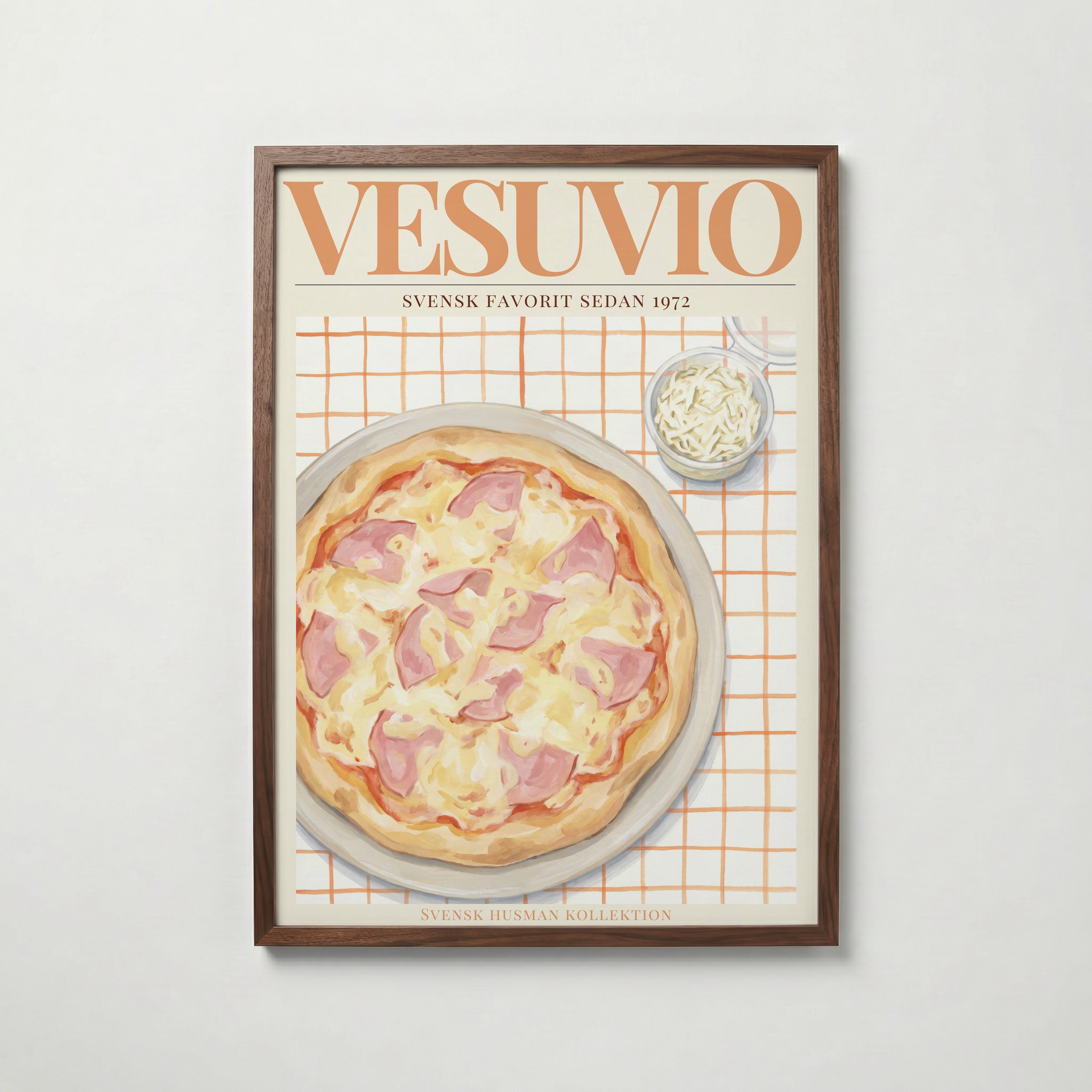 Vesuvio Poster – modern väggdekoration – köp poster online Bozetto