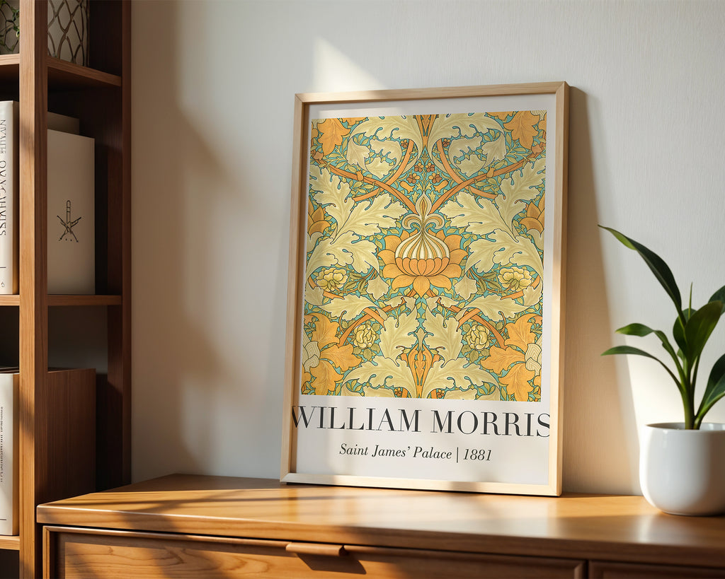 William Morris Saint James' Palace 1881 Poster