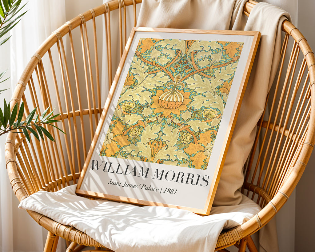 William Morris Saint James' Palace 1881 Poster