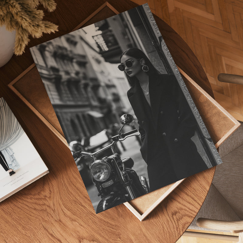 Noire Elegance Fashion Poster