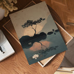 Silent Sunset Reflection Poster