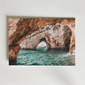 Coastal Cave Passage Poster