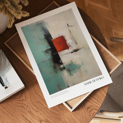 Quiet Echo Mark Rothko Poster