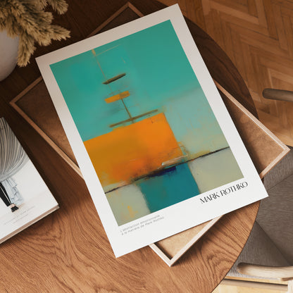 Abstract Vastness Mark Rothko Poster