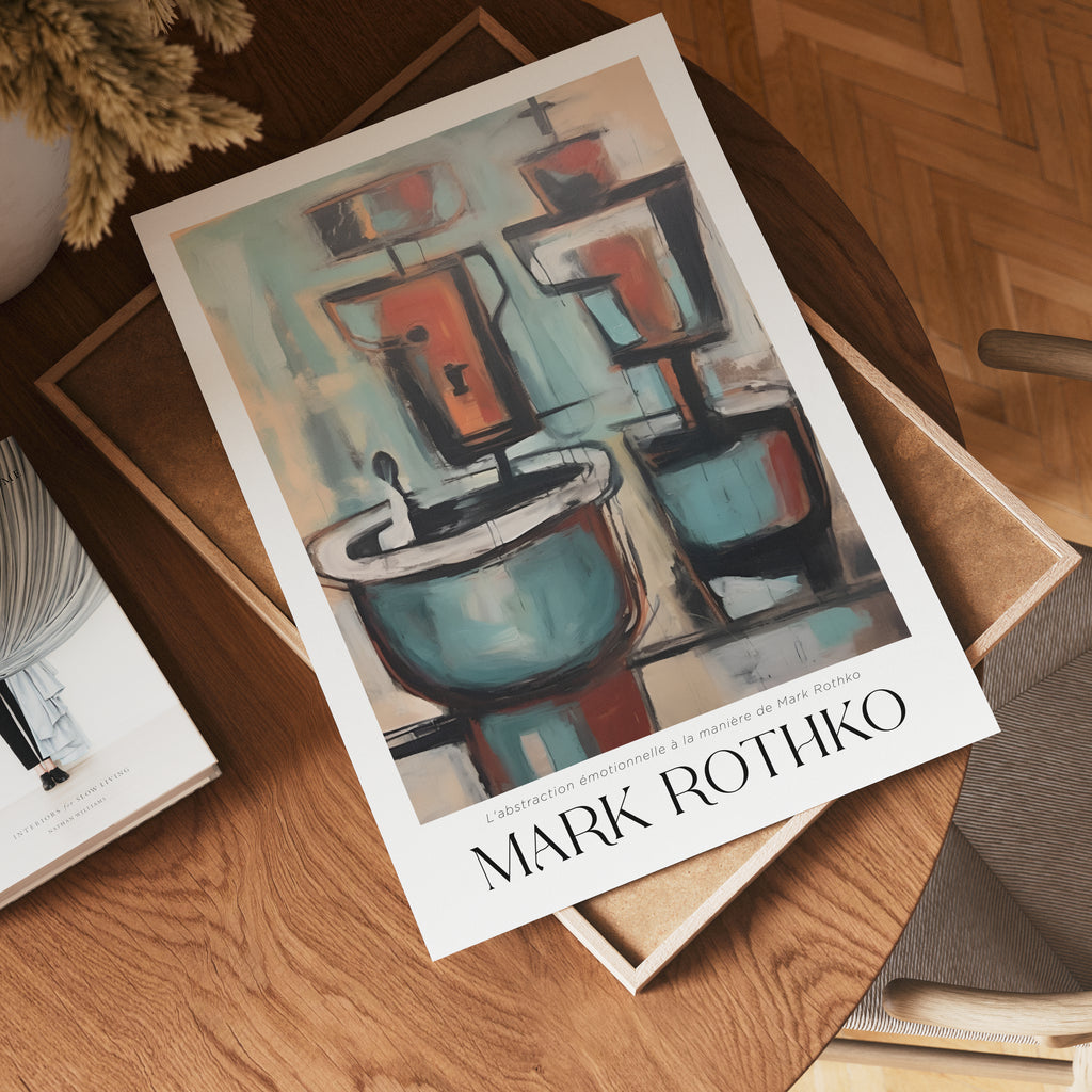 Ritual Balance Mark Rothko Poster