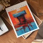 Temple of Flame Mark Rothko Poster