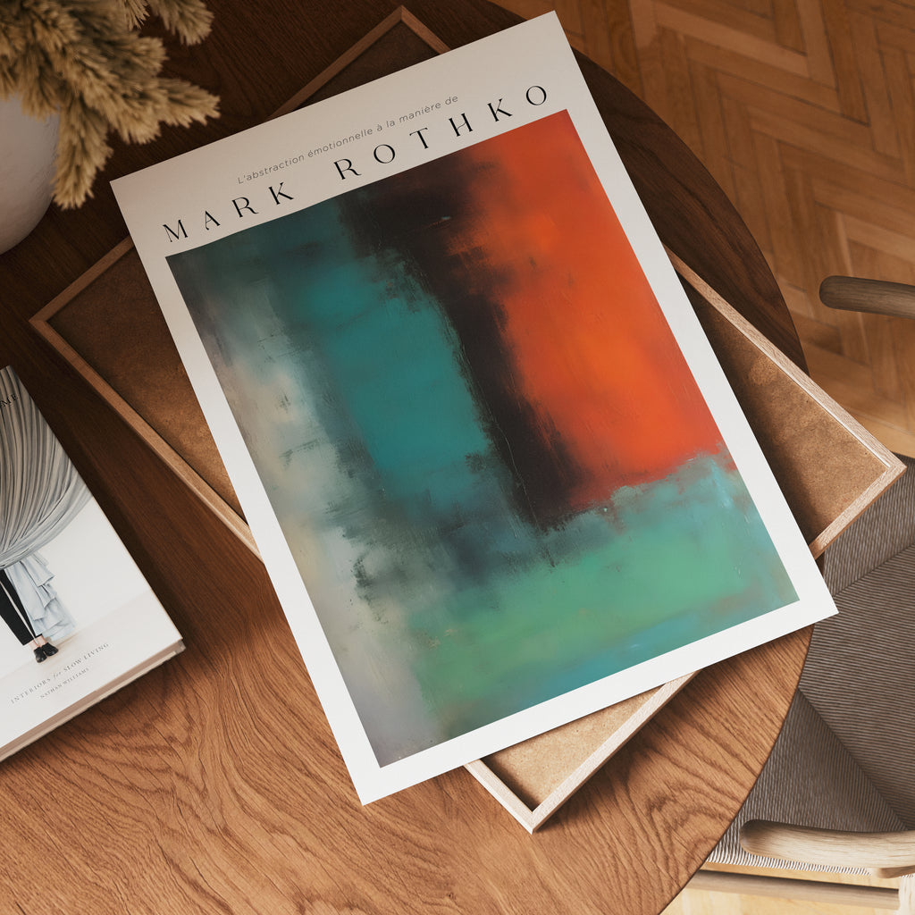 Deep Division Mark Rothko Poster