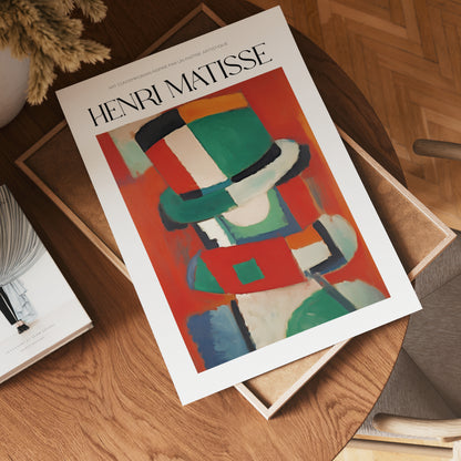 L’Homme au Chapeau Matisse Poster