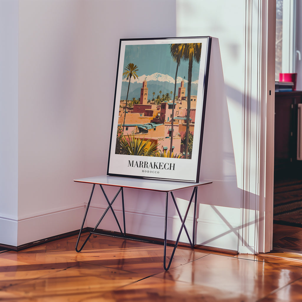 Marrakech Beneath The Atlas Poster