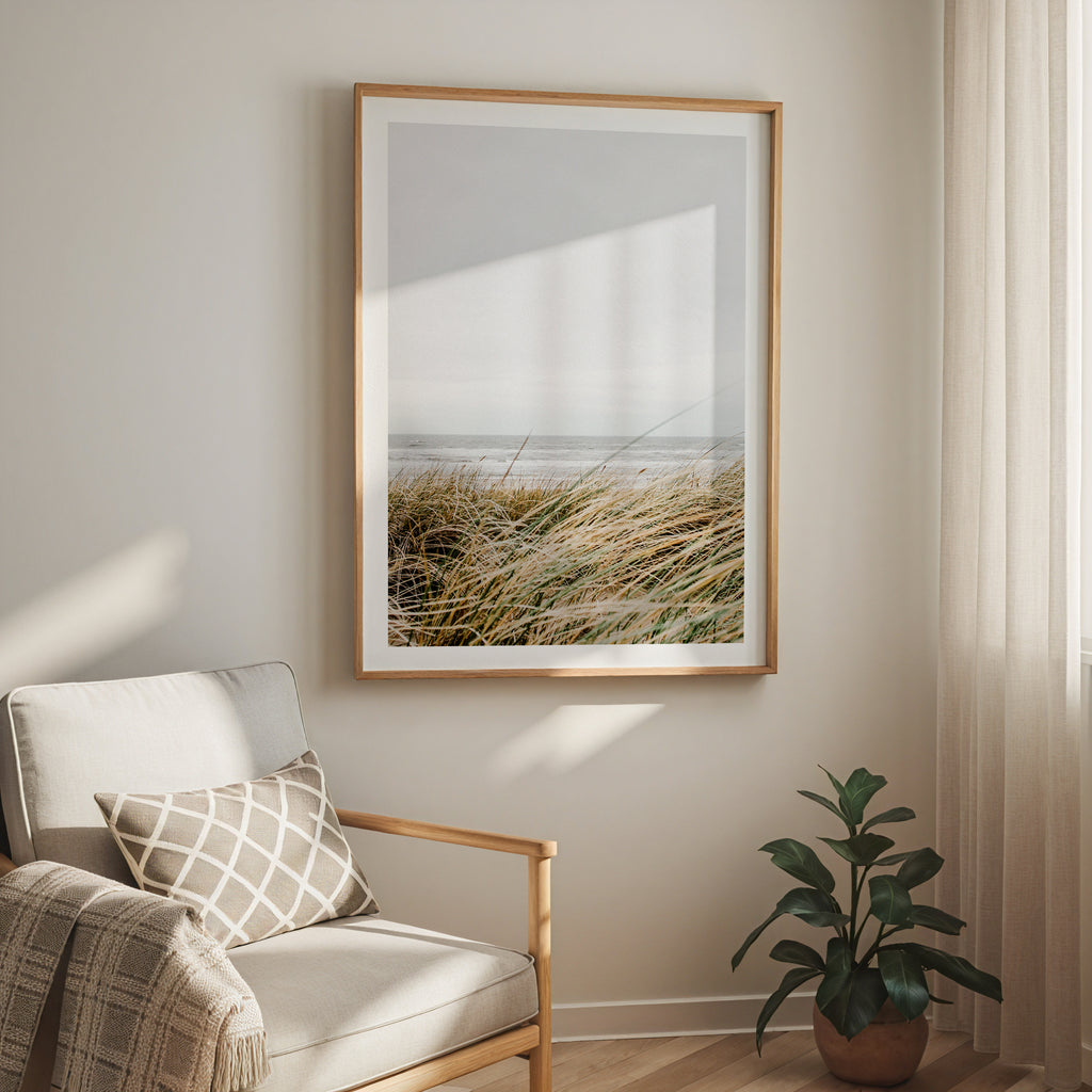 Nordic Coastal Breeze Poster