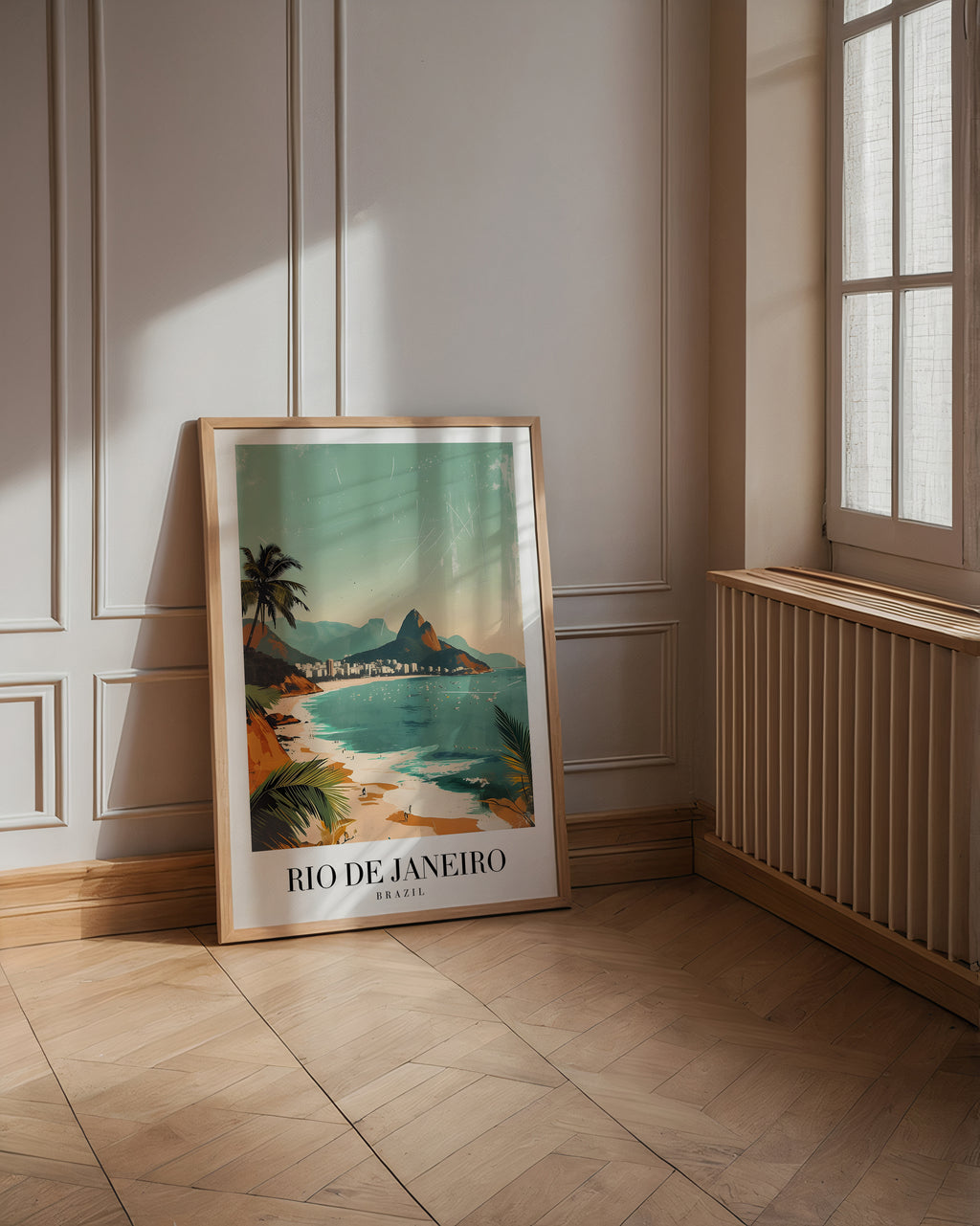 Rio De Janeiro By The Sea Poster